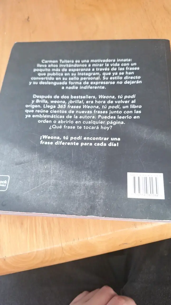 Libro 365 Frases Weona, Tú Podí de Carmen Castillo - 2