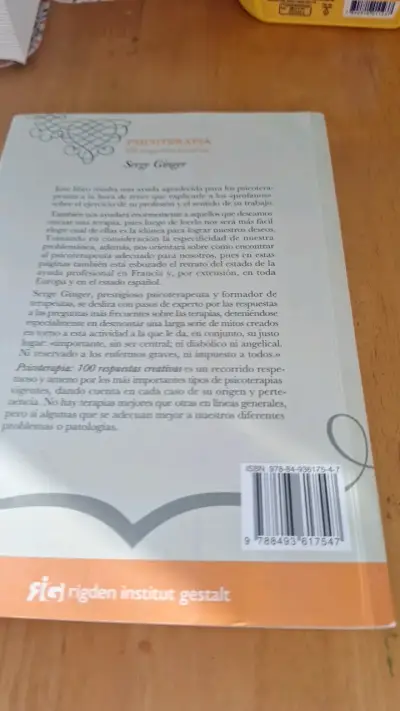 Psicoterapia 100 Respuestas Creativas Serge G - miniatura 2