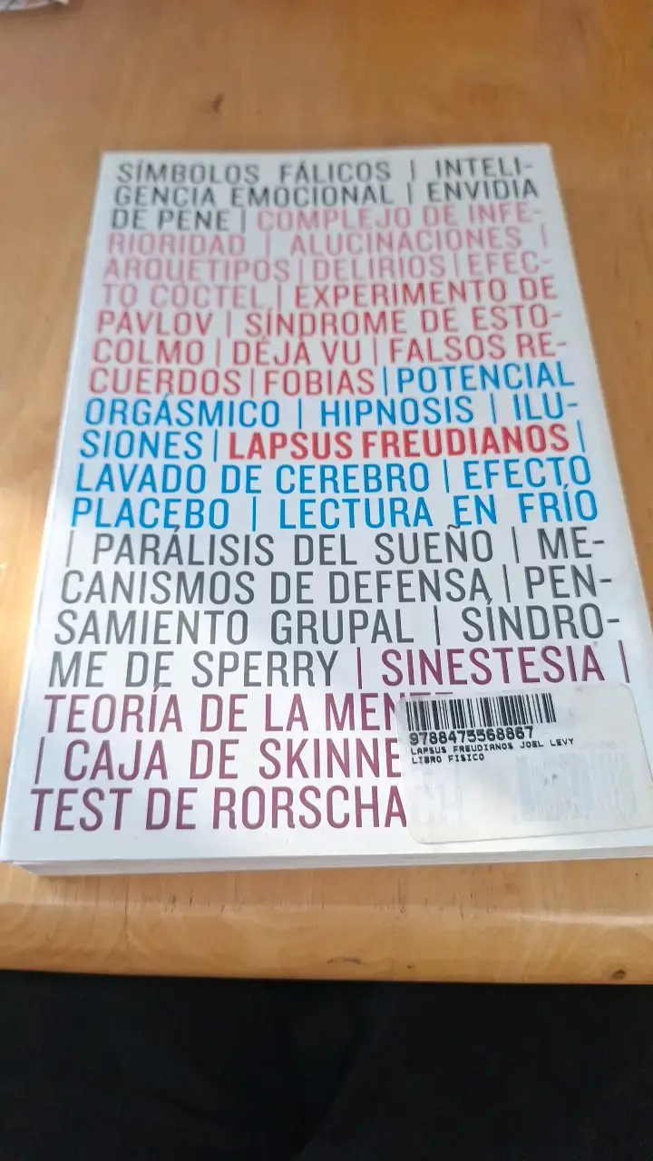 Libro 'Lapsus Freudianos' de Joel Levy - 2