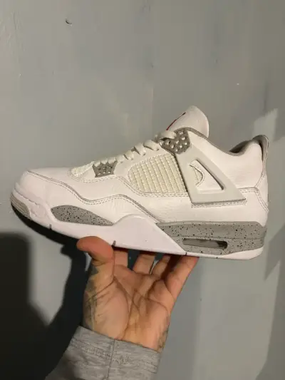 Zapatillas  Air Jordan 4 Retro White  Oreo - miniatura 4