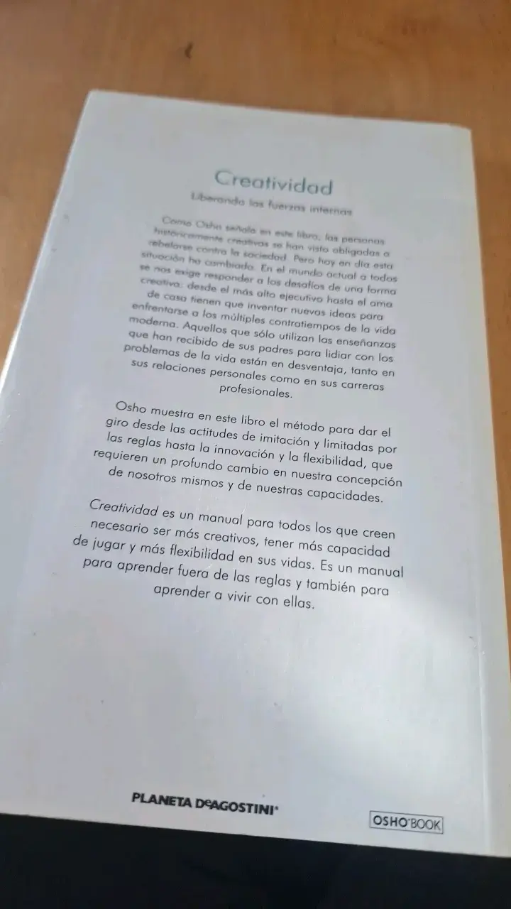 Libro Creatividad de Osho en buen estado - 2