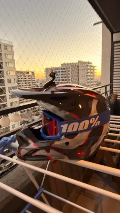 CASCO FOX V1 ATLAS - TALLA M - IMPECABLE - miniatura 4