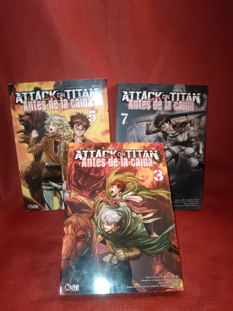 Colección de mangas Attack on Titan y más - 3