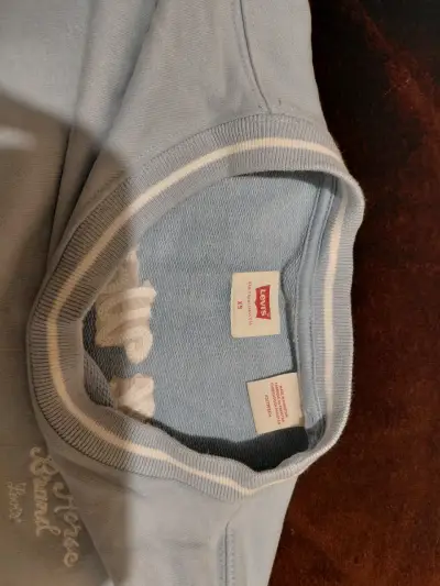 Polerón azul claro Levi's con diseño bordado - miniatura 2