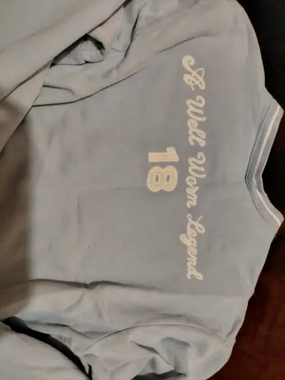 Polerón azul claro Levi's con diseño bordado - miniatura 3