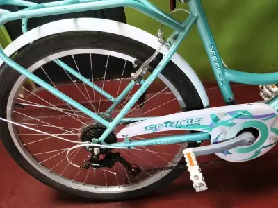 Bicicleta Brabus Spring 26" verde con canasto - miniatura 4