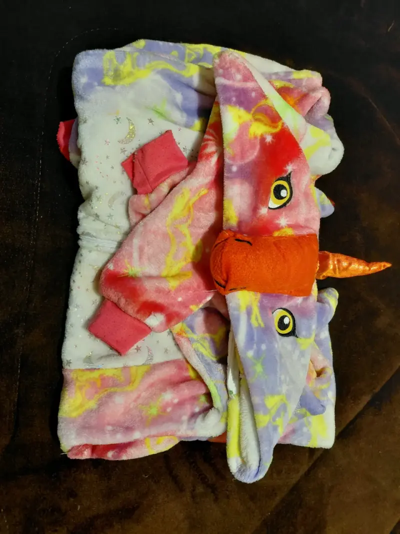 Pijama infantil unicornio multicolor - 1