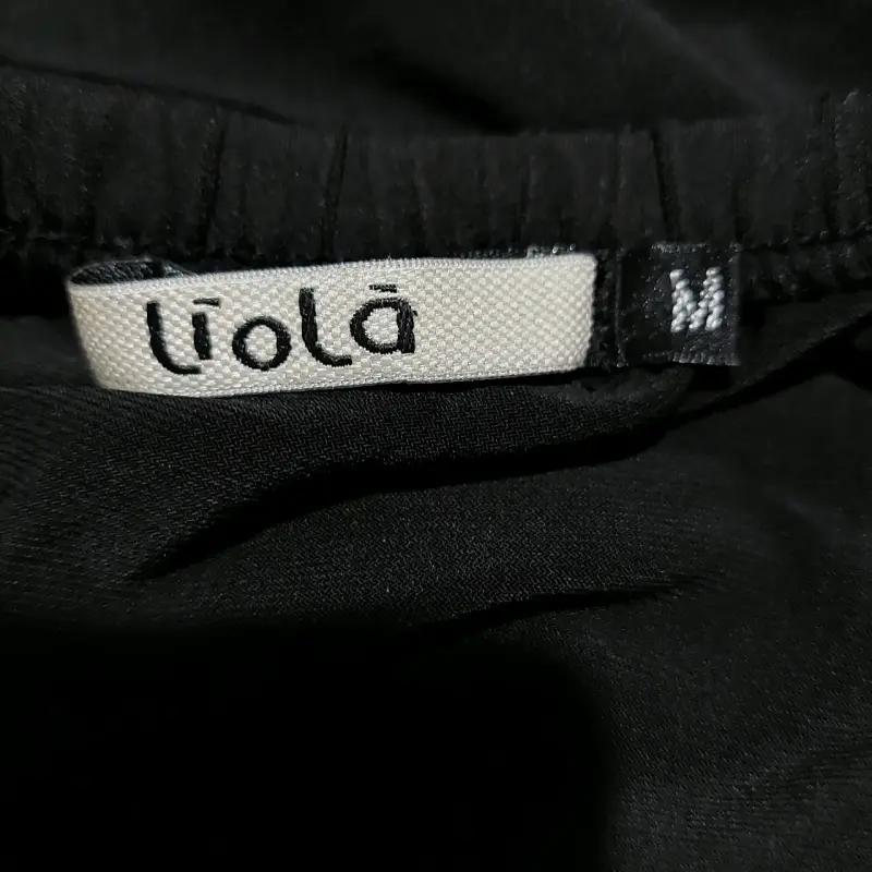 Falda negra plisada Liola talla M - 4