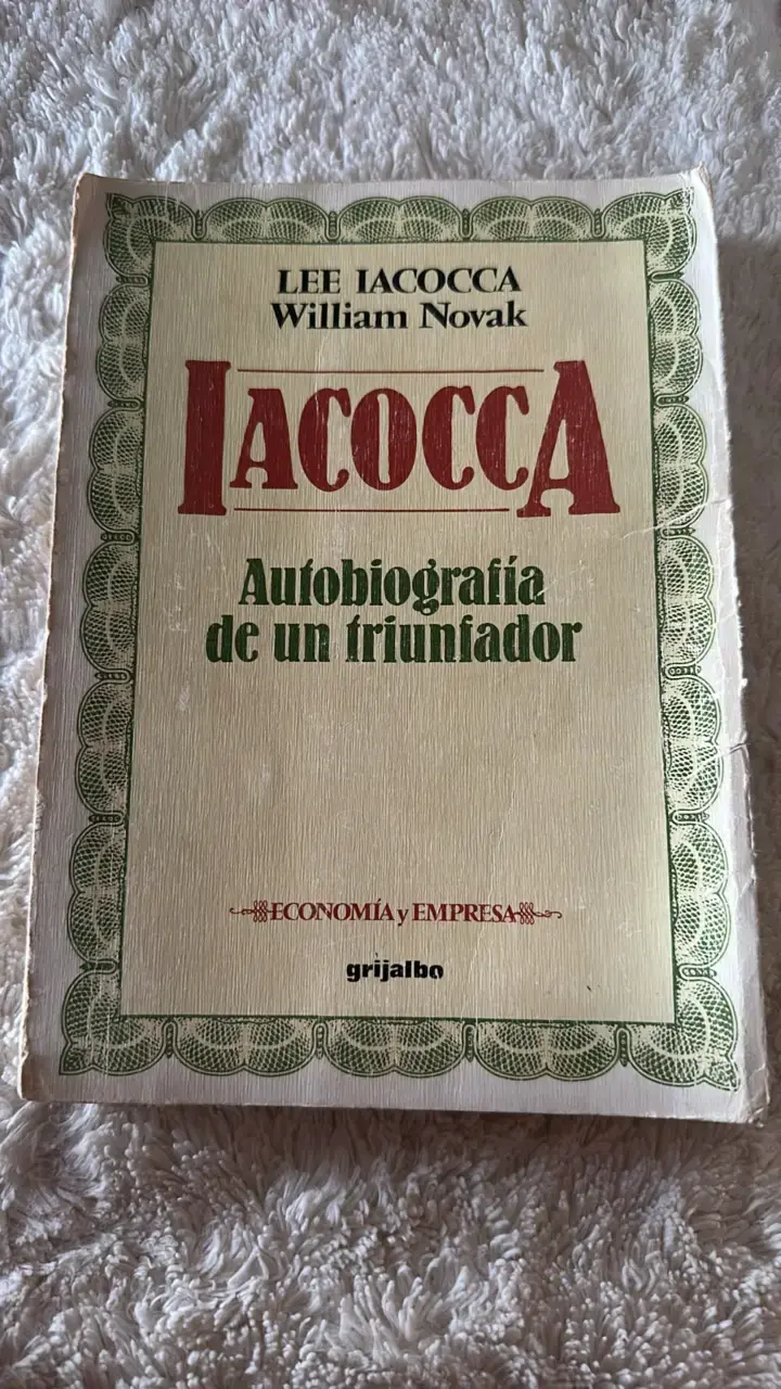 Libro Iacocca Autobiografía de un Triunfador - 1