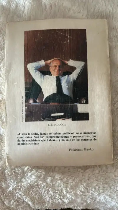 Libro Iacocca Autobiografía de un Triunfador - miniatura 2