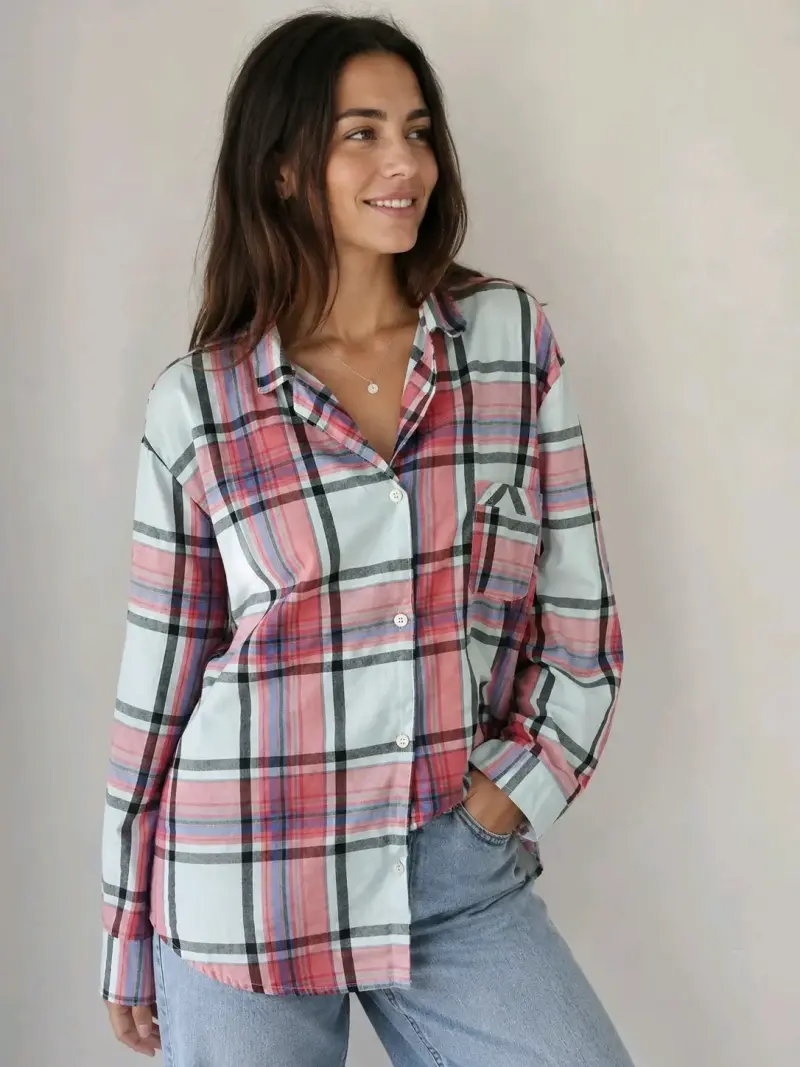 Camisa a cuadros Victoria's Secret para mujer - 2