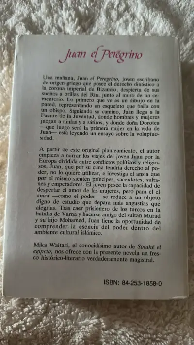 Libro 'Juan el Peregrino' de Mika Waltari - miniatura 2