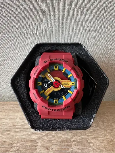 Reloj Casio G-Shock Rojo Multicolor - miniatura 2