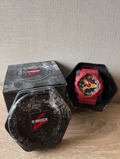 Reloj Casio G-Shock Rojo Multicolor - miniatura 3