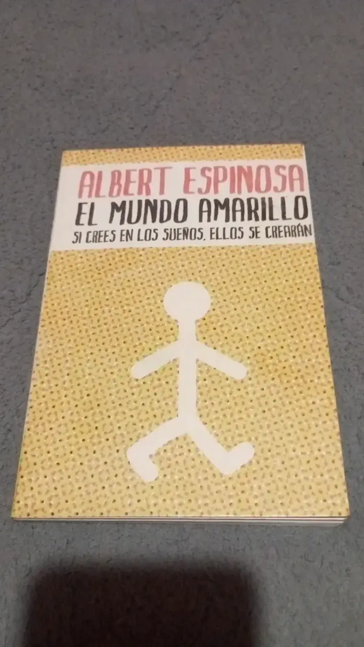 Libro 'El Mundo Amarillo' de Albert Espinosa - 1