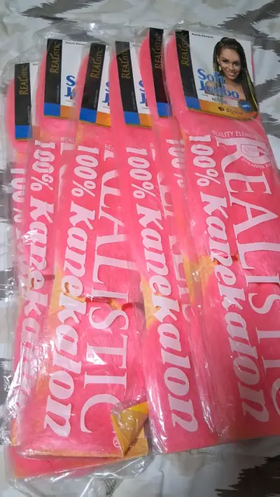 Extensiones de Trenzas Jumbo Rosa Realistic - miniatura 3