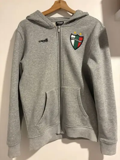 Polerón gris Capelli Sport Palestino con capucha - miniatura 1