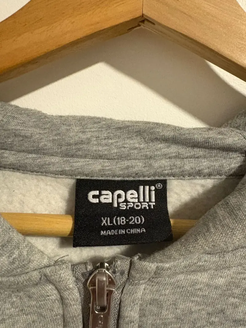 Polerón gris Capelli Sport Palestino con capucha - 2