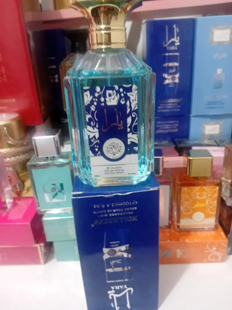 Perfume Yara azul 100ml elegante