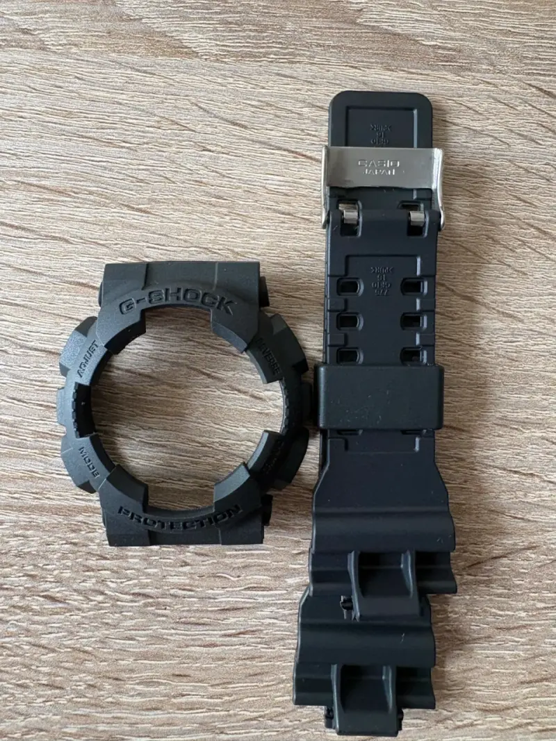 Carcasa y correa para reloj Casio G-Shock negra - 1