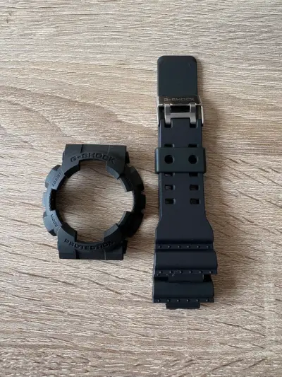 Carcasa y correa  para reloj Casio G-Shock negra - miniatura 4