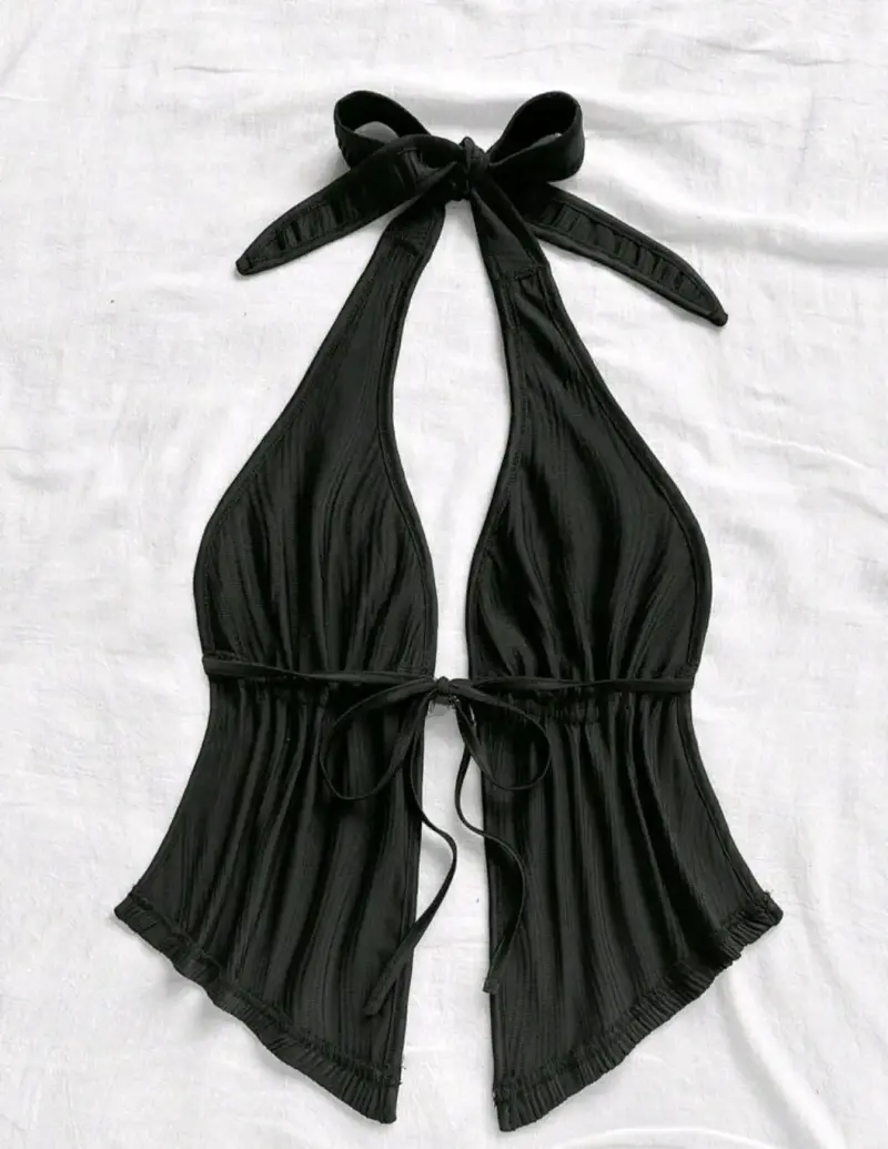 ✨Top halter negro Soleia nuevo con etiquetas | Esp - 2