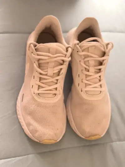Zapatillas deportivas Nike blancas para correr - miniatura 5