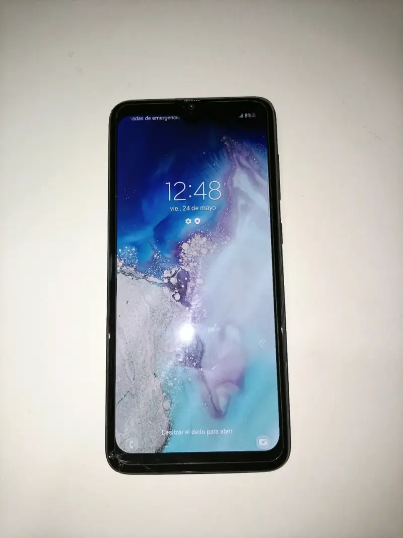 Smartphone Samsung Galaxy A70 azul en buen estado - 2
