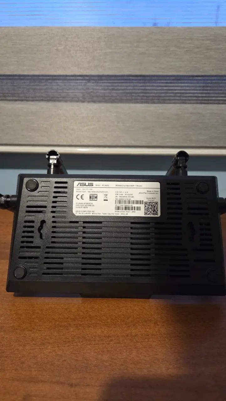 Router ASUS RT-BE50 WiFi 7, DUAL BAND - 3