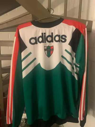 Polerón Adidas Palestino retro multicolor - miniatura 1
