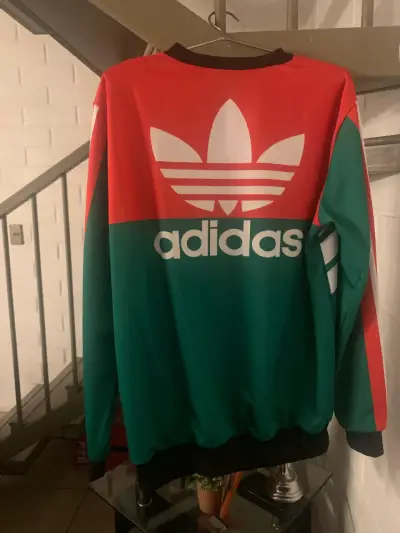 Polerón Adidas Palestino retro multicolor - miniatura 2