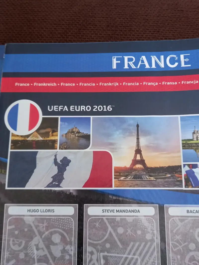 Álbum de UEFA Euro 2016 Panini - nuevo, sin uso. - 2
