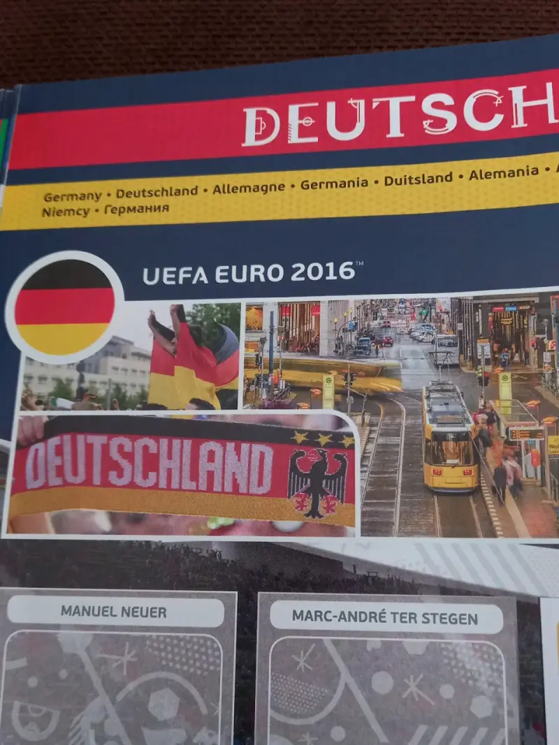 Álbum de UEFA Euro 2016 Panini - nuevo, sin uso. - 4