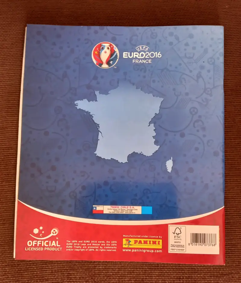 Álbum de UEFA Euro 2016 Panini - nuevo, sin uso. - 6