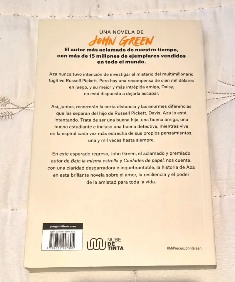 Libro 'Mil Veces Hasta Siempre' de John Green - 2