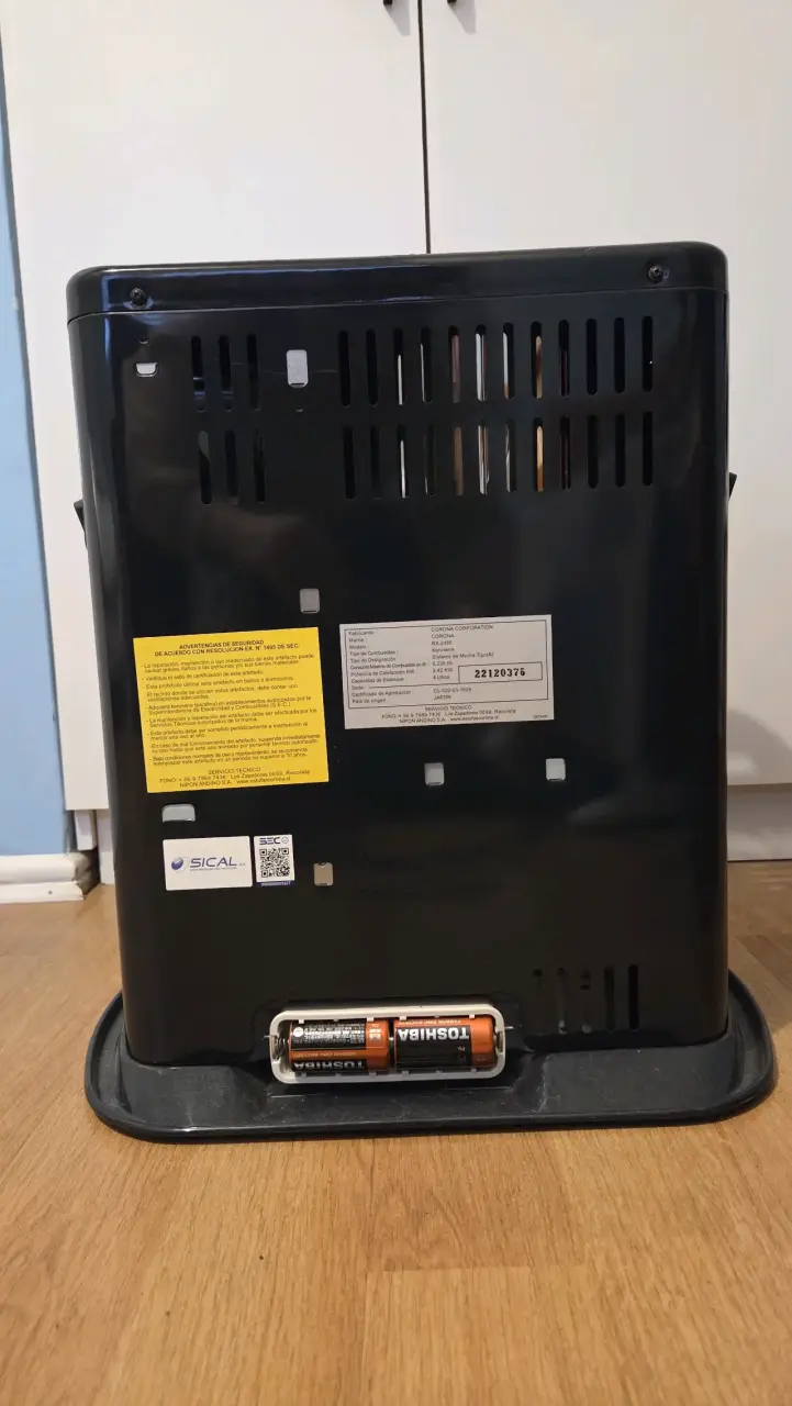 Estufa a Parafina Corona RX-2485 - 2