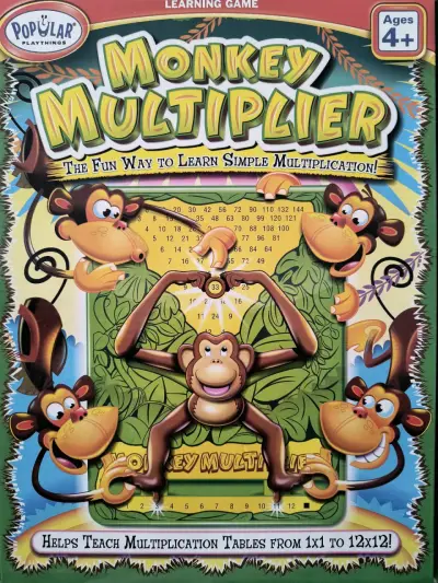 Juego educativo Monkey Multiplier para aprender multiplicación - miniatura 1