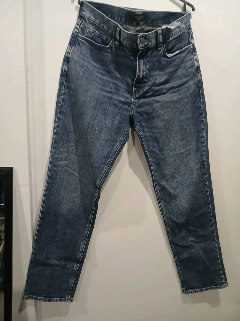 Jeans Banana Republic Slim Azul Talla 35x32 - 3