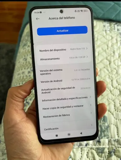 Xiaomi Redmi Note 11S 128GB Graphite Gray en buen estado - miniatura 1