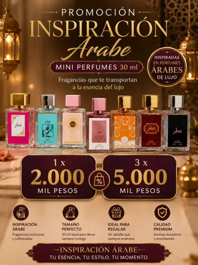Mini Perfumes variados de lujo para hombre y mujer - miniatura 2