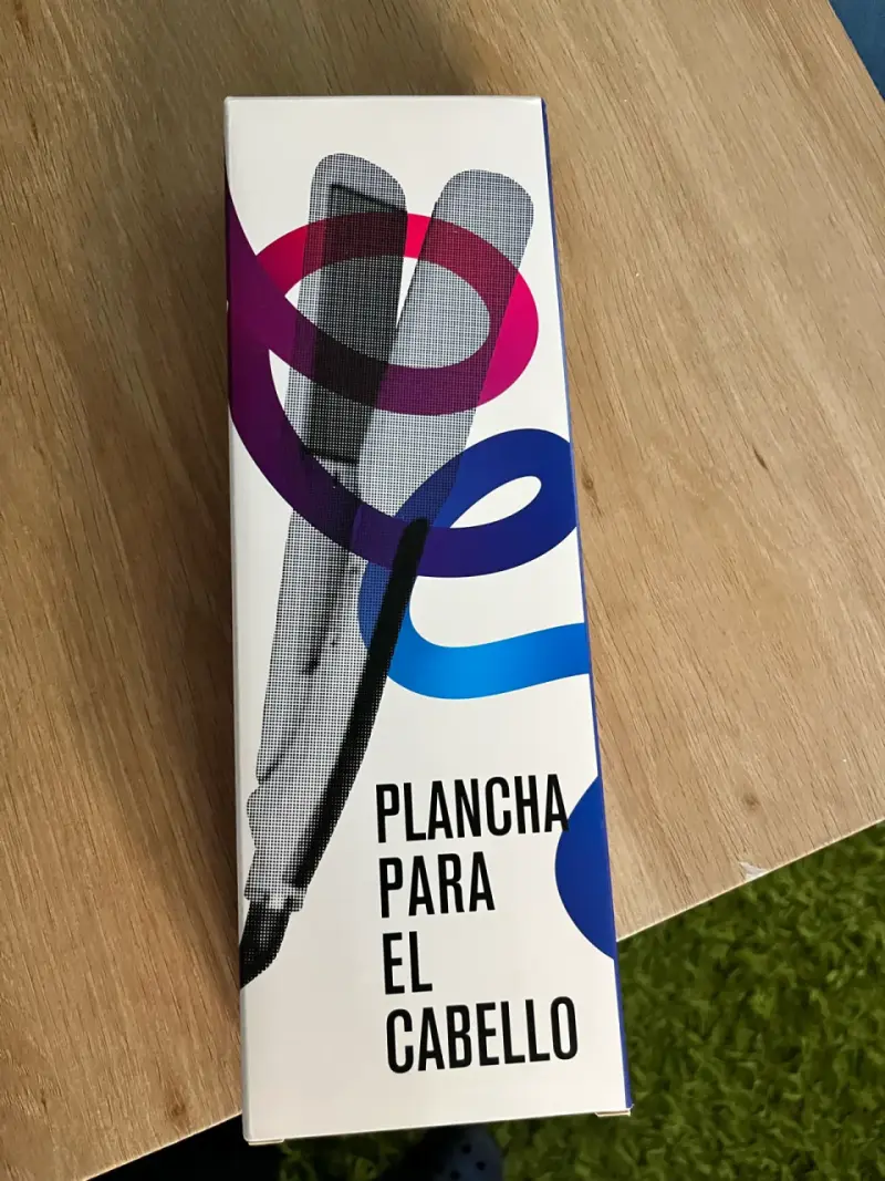 Plancha de cabello alisadora profesional - 4