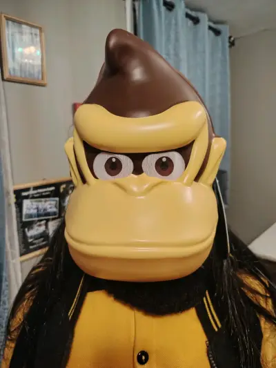 Máscara de Donkey Kong Super Mario - miniatura 1