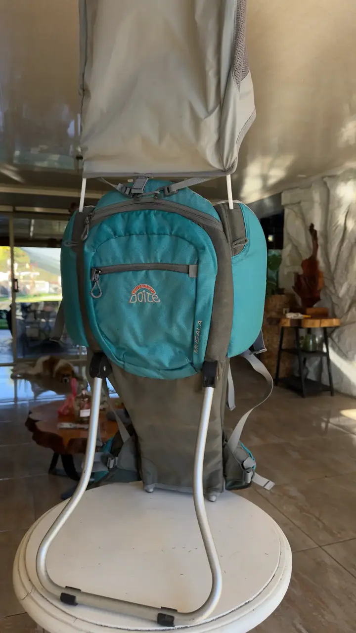 Mochila porta bebé Doite Musala verde - 1
