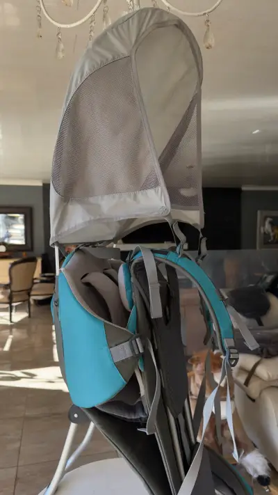 Mochila porta bebé Doite Musala verde - miniatura 5