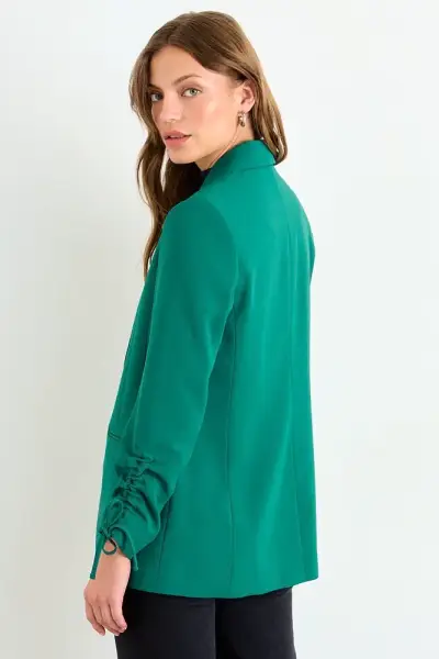 Blazer verde esmeralda IO nuevo talla 38 - miniatura 4
