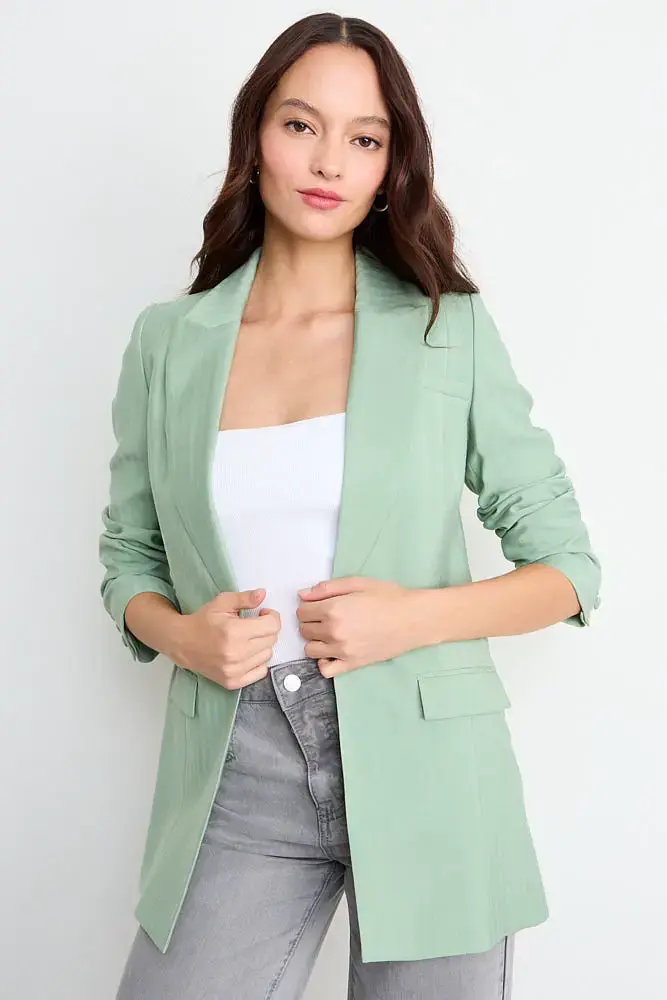 Blazer verde pistacho IO talla 40 nuevo - 2