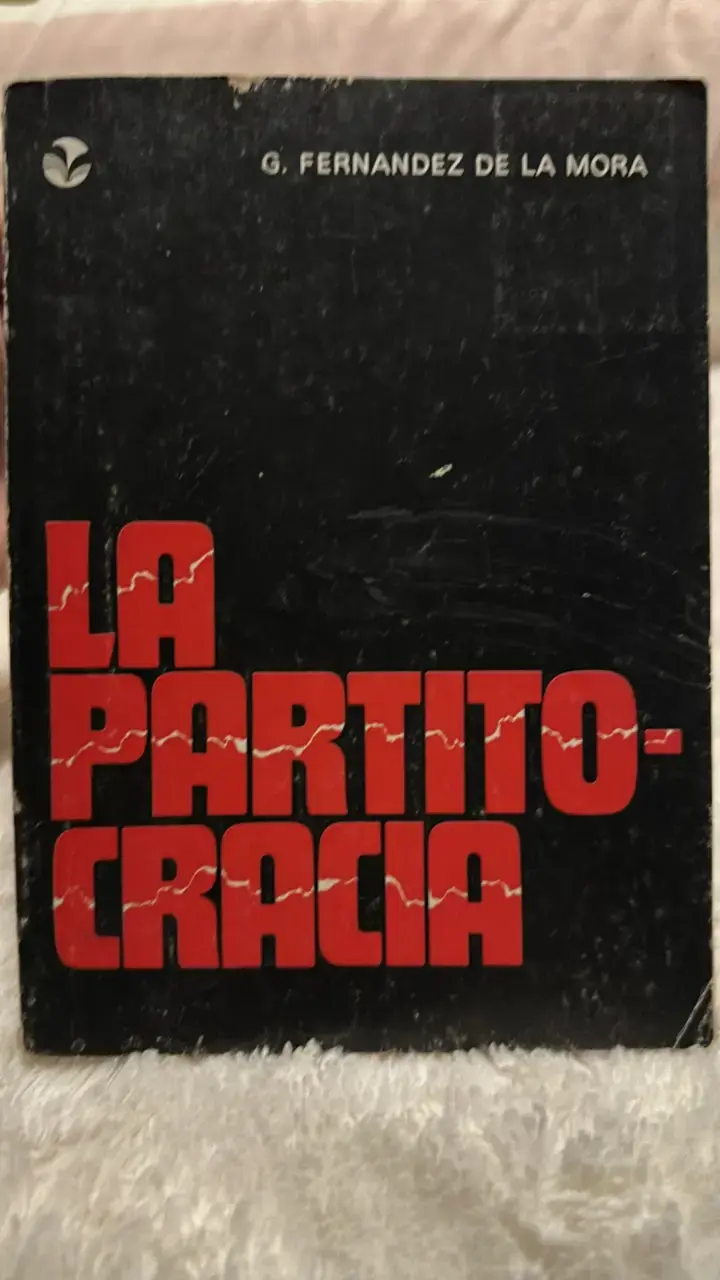 Libro 'La Partitocracia' de G. Fernandez - 1