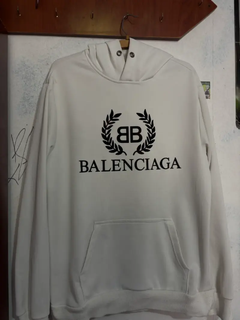 Polerón blanco Balenciaga - 1