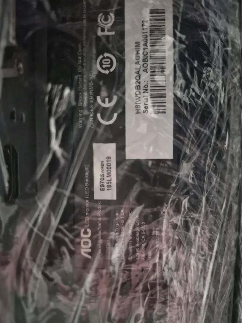 Monitor LED AOC 18.5 pulgadas HD - 2