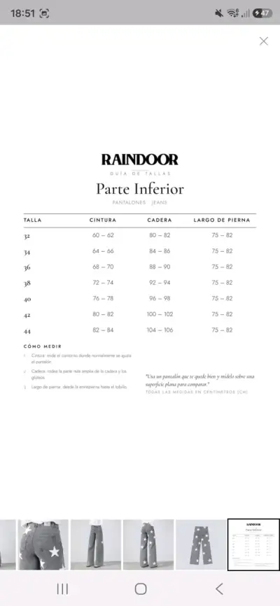 Pantalón Wide Leg Cargo Negro Mujer - miniatura 3